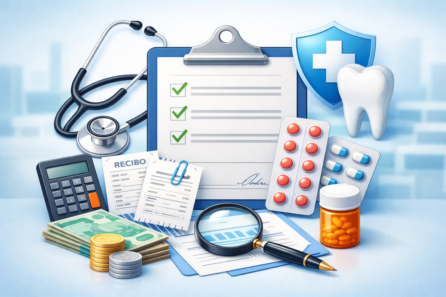 Despesas médicas e odontológicas devem ser comprovadas nos meses de março e abril